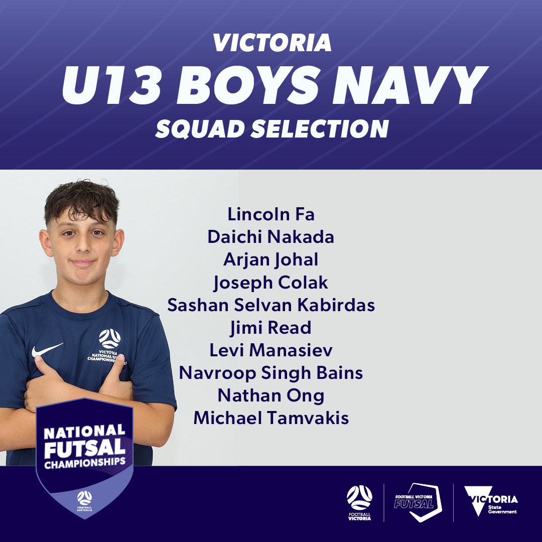 VIC U13 Boys Navy 25