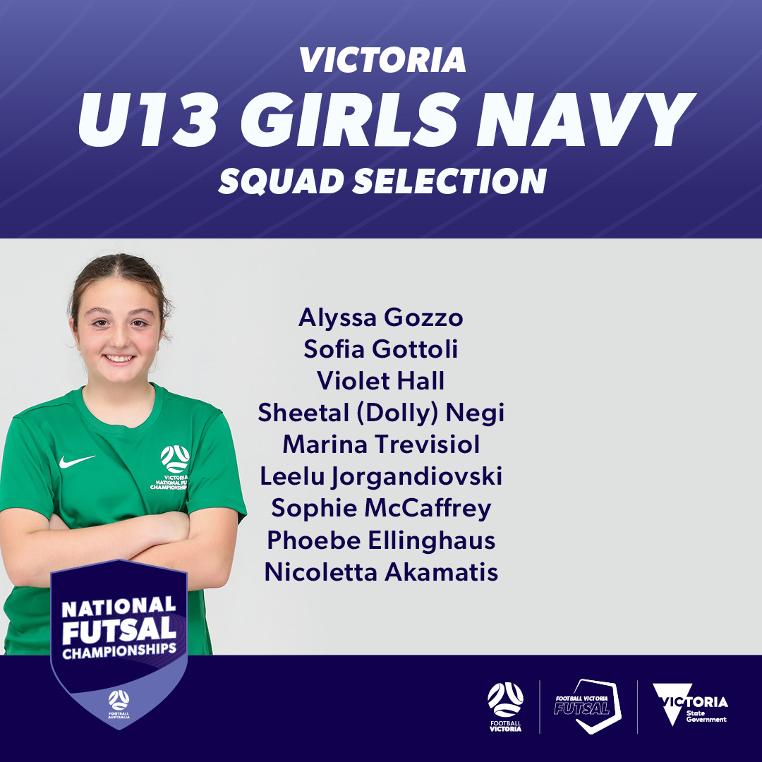 VIC U13 Girls Navy 25