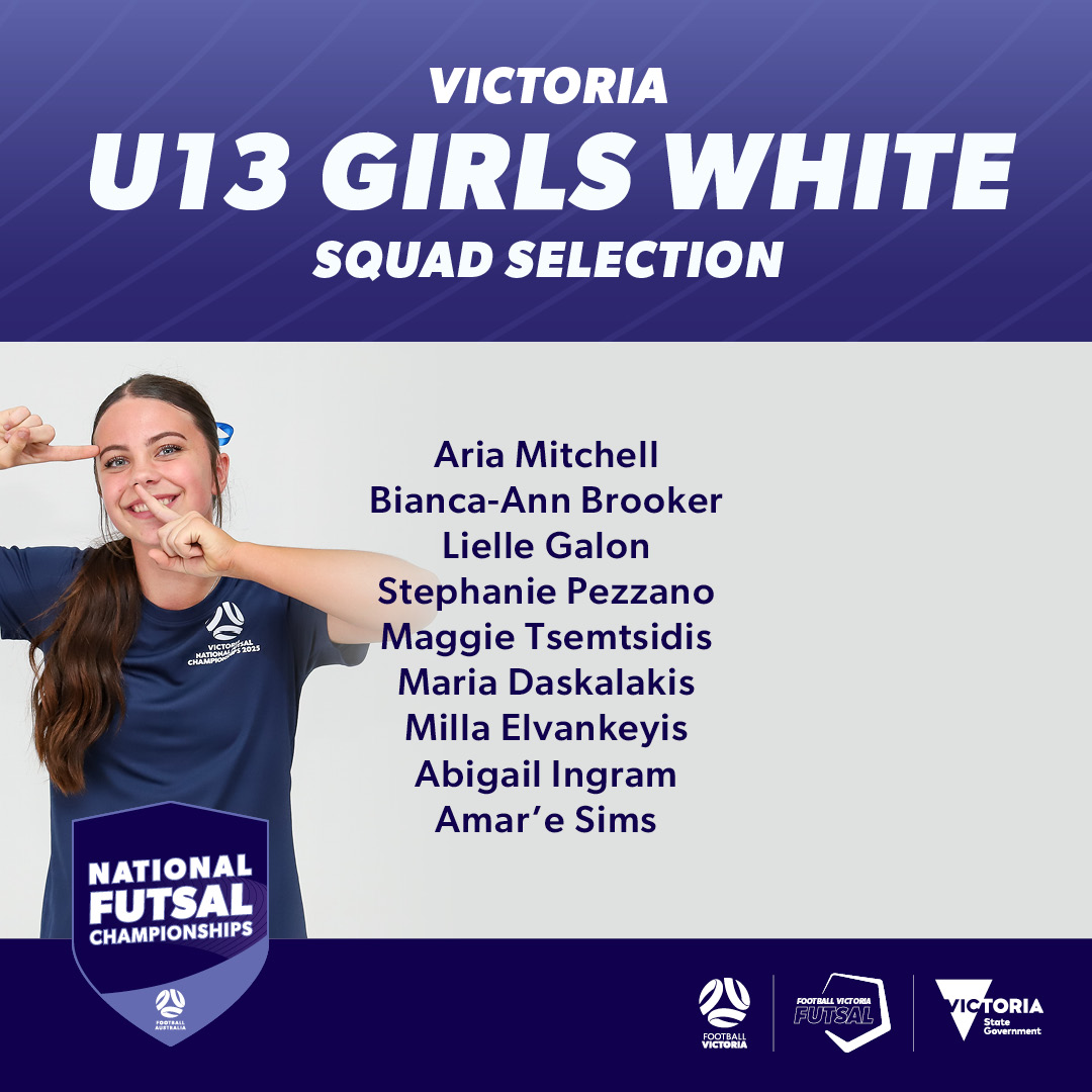  VIC U13 Girls White 25