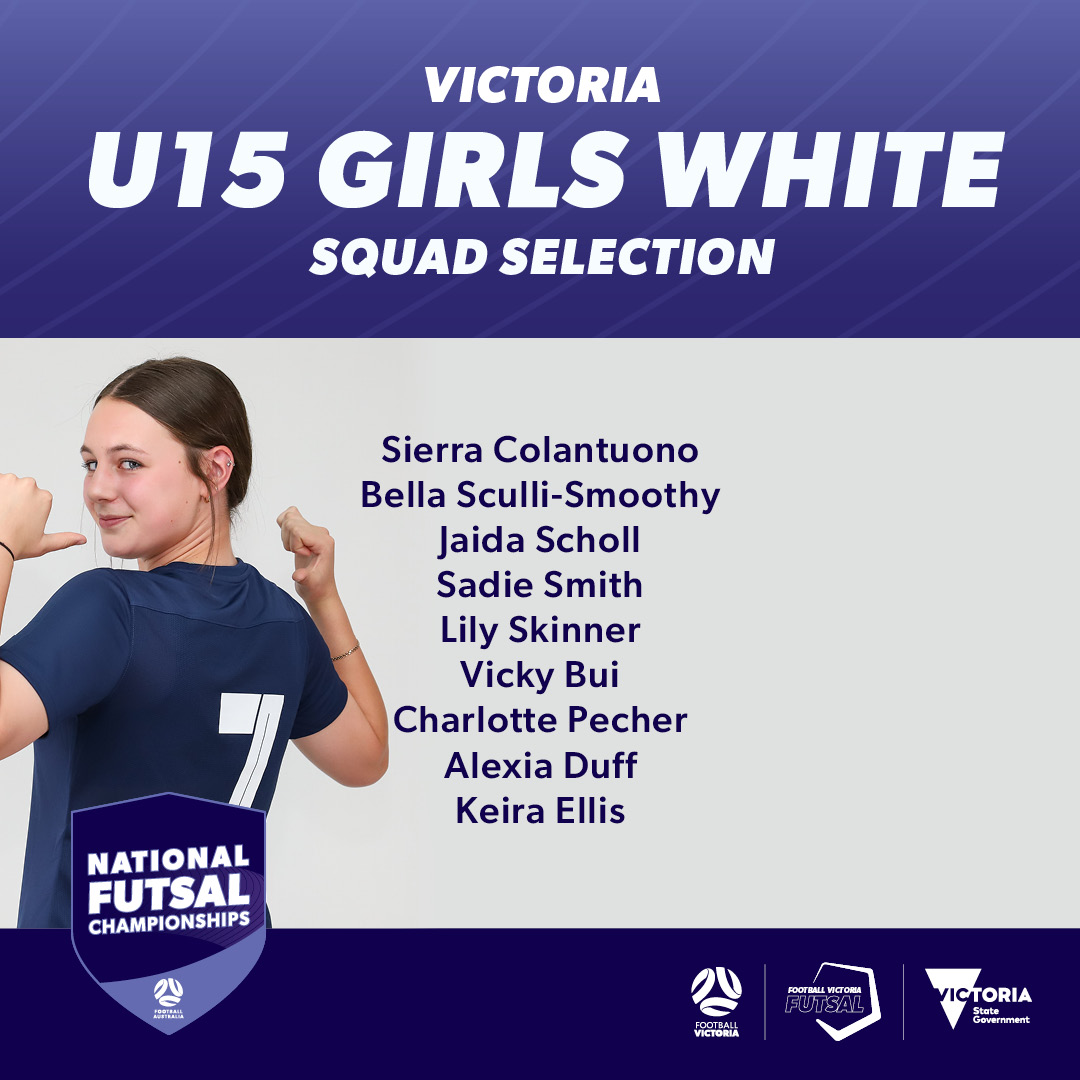 VIC U15 Girls White 25